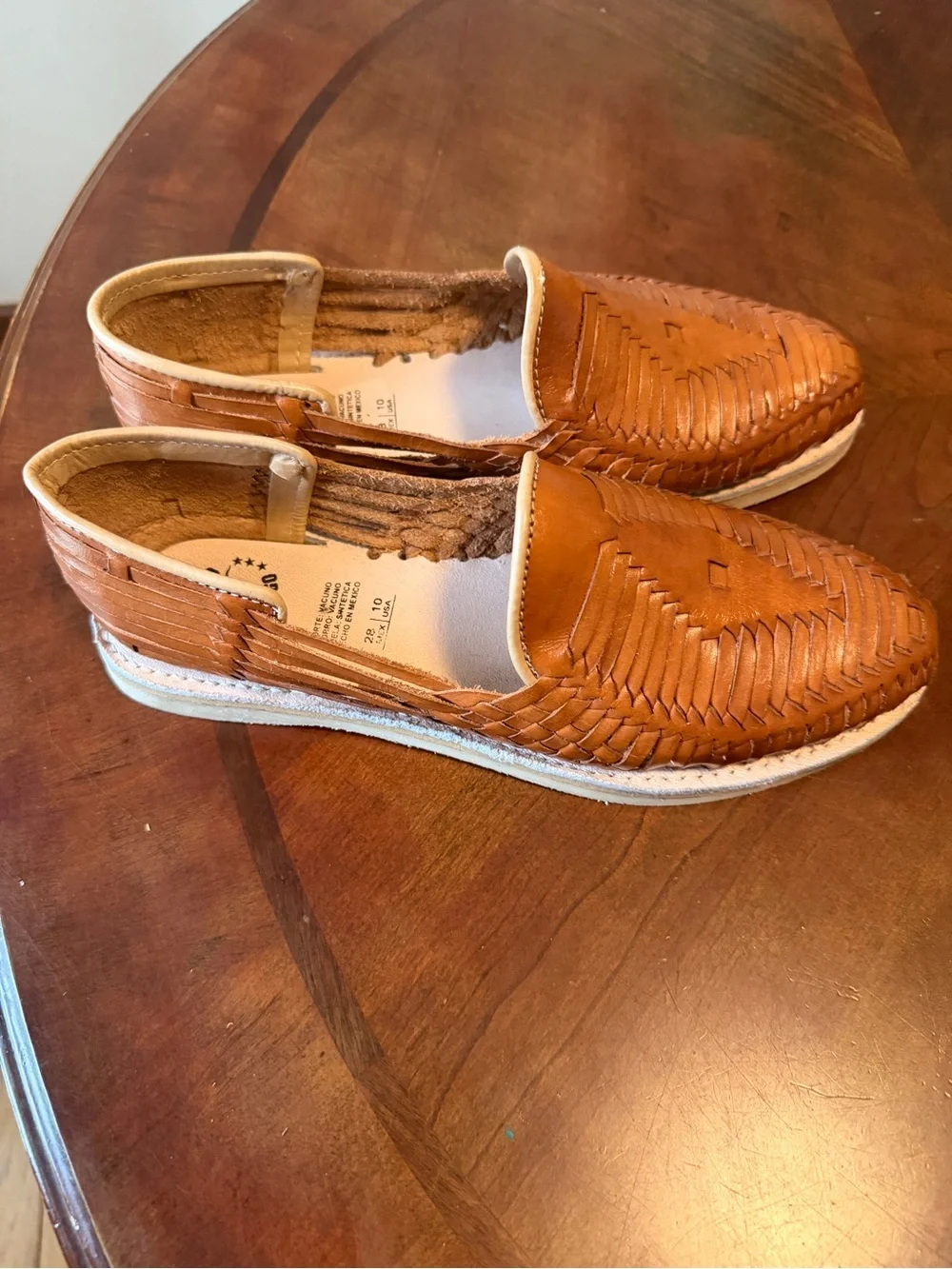 Rodeo Durango Huarachos Men’s Brown Leather Sandals Size 10